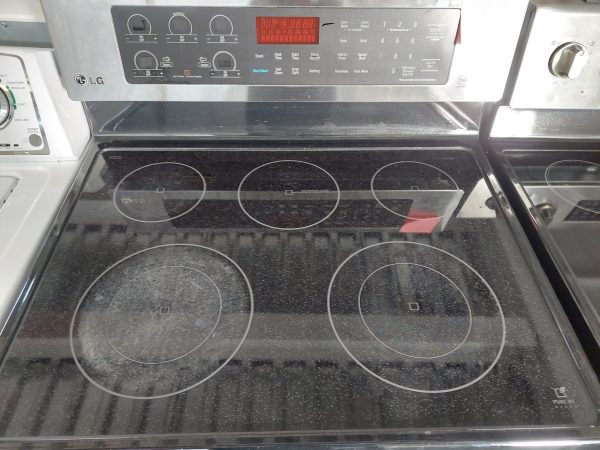 Cuisinière LG - Vitrocéramique (stock#150)