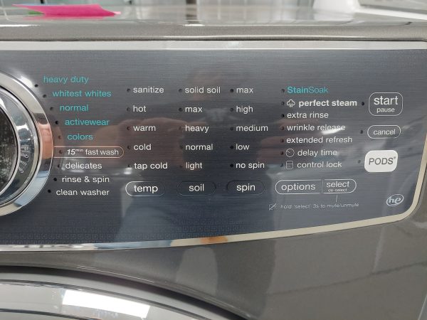 Laveuse Electrolux modèle: EFLS627UTT2 N/S: 4C04704353 (#826)