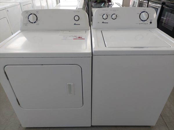 Duo laveuse/sécheuse Amana (#1063)