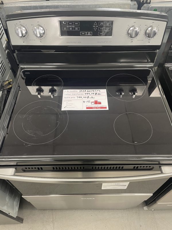 Cuisinière Amana YAER6603SFS (#1142)