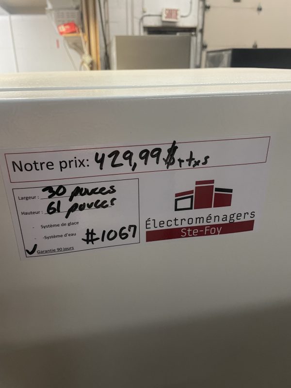 Congélateur Wood’s (#1067)