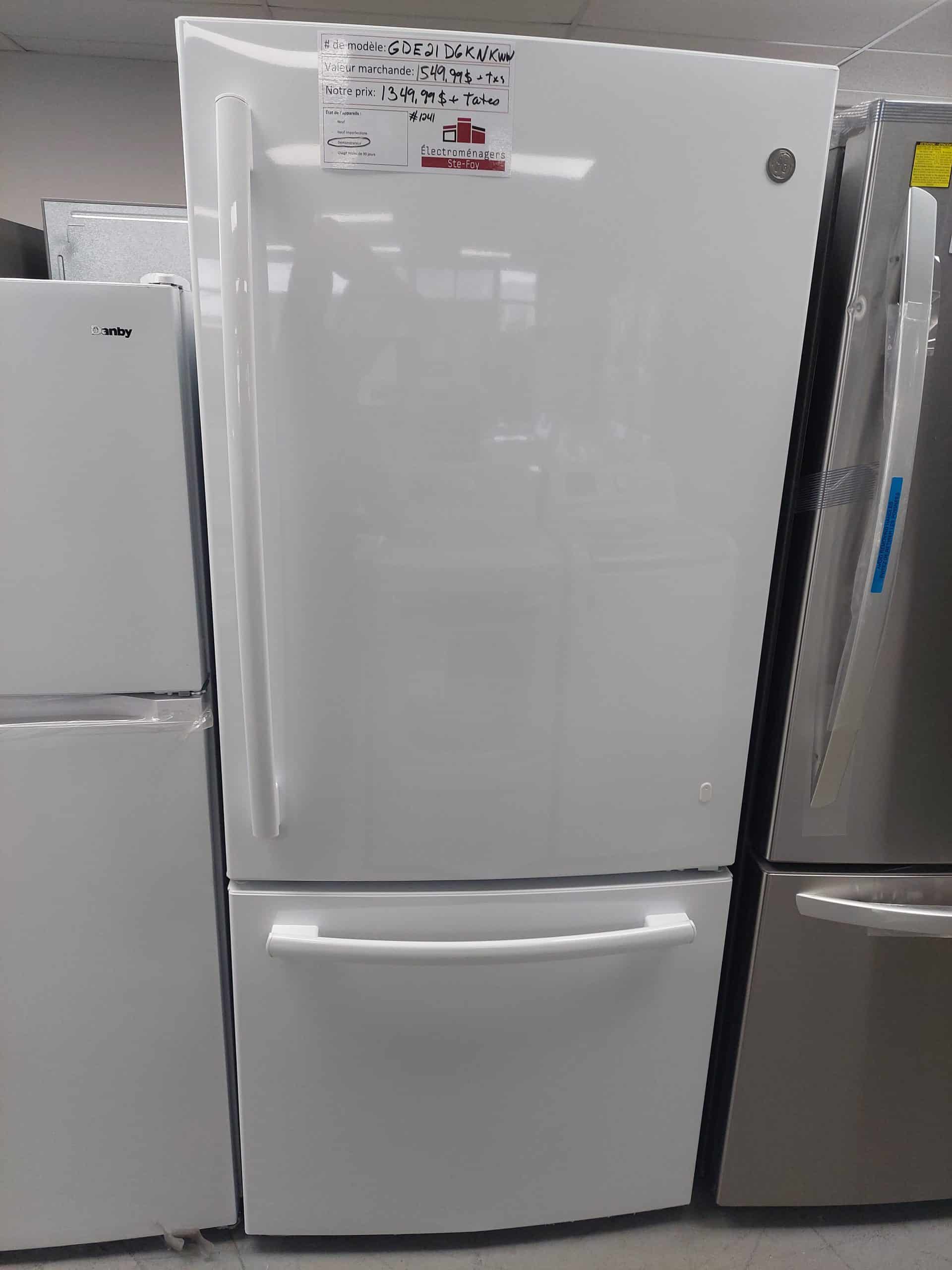 Réfrigérateur GE modèle GDE21DGKWW N/S LS309709 (1241