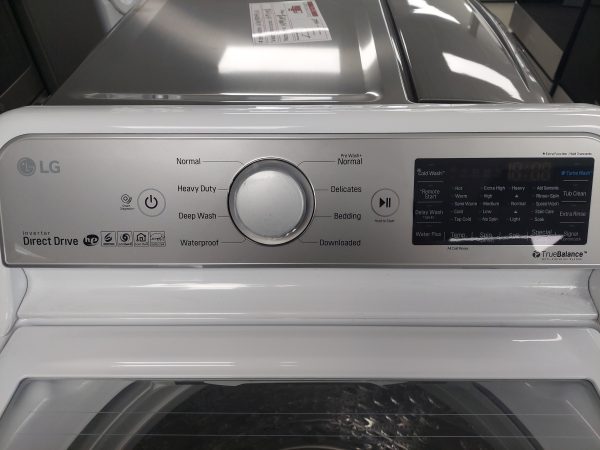 Laveuse Lg modèle: WT7300CW Sécheuse LG modèle: DLEX7250W (#1242)