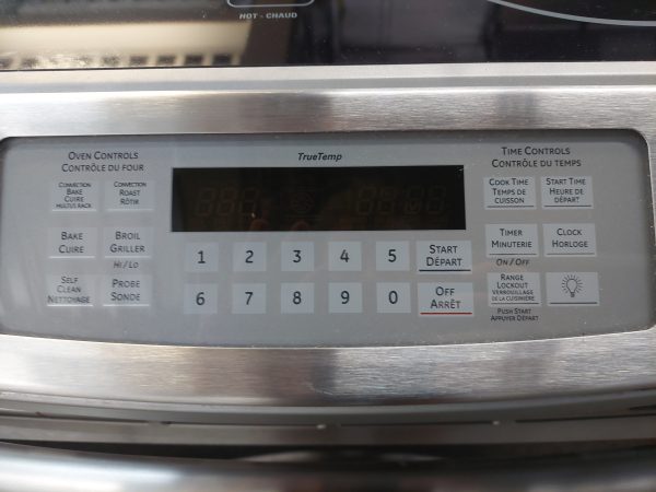 Cuisinière GE Stainless (#1511)