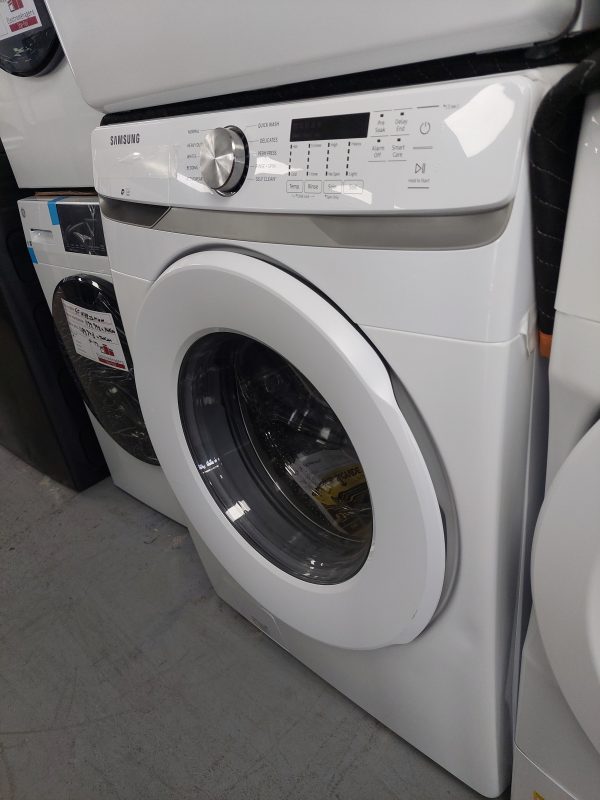 Ensemble laveuse sécheuse Samsung modèle: WF45T6000AW N/S: 01GN57ARA00335N modèle: DVE45T6005W N/S: 0B3E5BBR901204D (#1798)