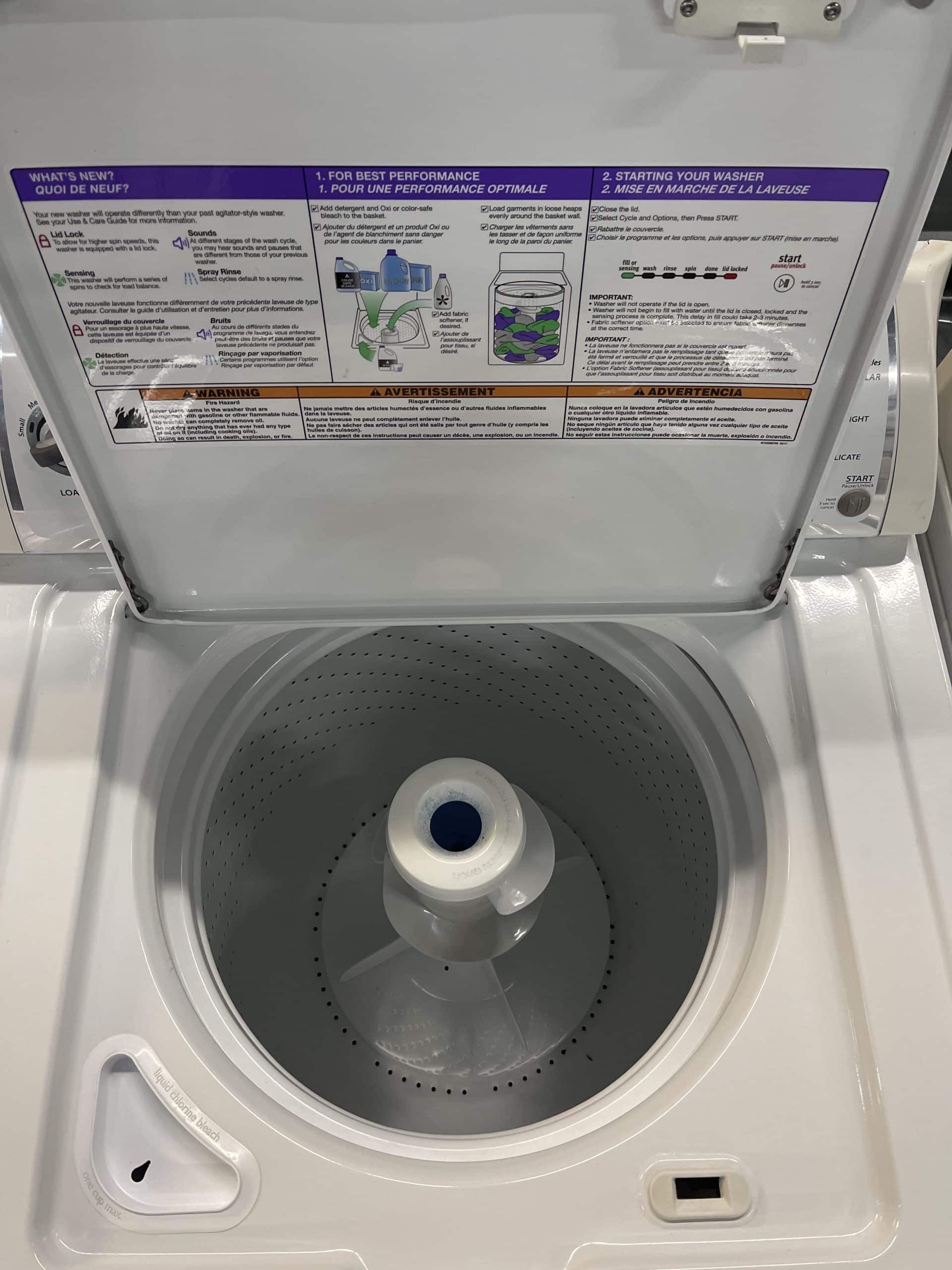 Laveuse Whirlpool (2231) (R) Électroménagers SteFoy