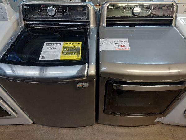Laveuse LG modèle: WT7850HVA Sècheuse LG modèle: DLEX7900VE (D) (#2438)