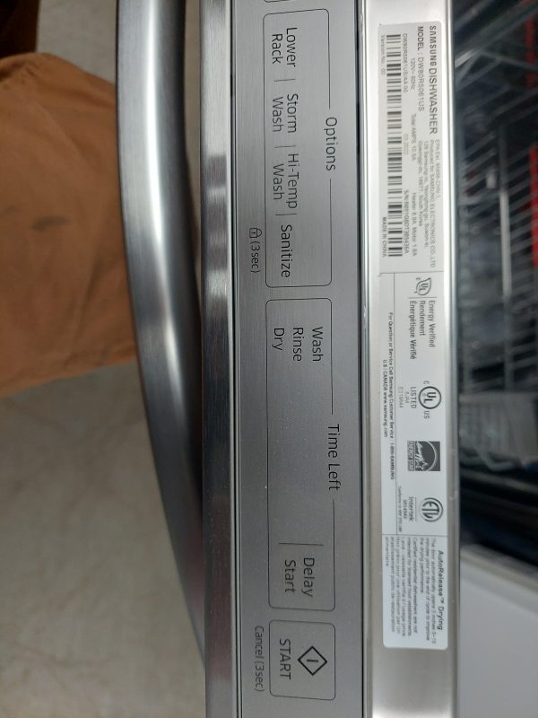 Lave-vaisselle Samsung Modèle: DW80R5061US N/S: B091G8DT30546A (D) (#2439)