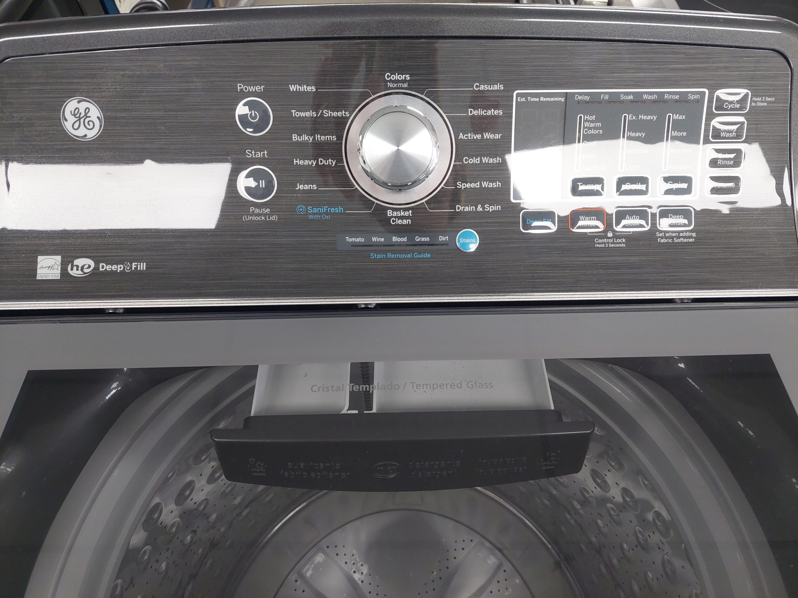 Duo laveuse sécheuse GE modèle: GTW680BMR0DG N/S: FS306063C modèle: GTD65EBMR0DG N/S: HT555434C (NI) (#2820)