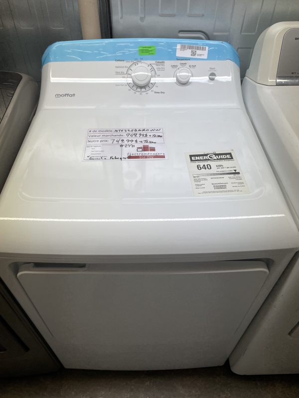 Sécheuse Moffat MTX22EBMR0WW / GS815545C (#2771) (u90)