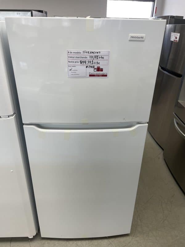 Réfrigérateur Frigidaire FFTR2045VW  /  BA24310063 (#2728) (NI) (GP)