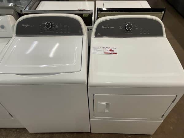 Duo laveuse sécheuse Whirlpool cabrio (#3436) (r)