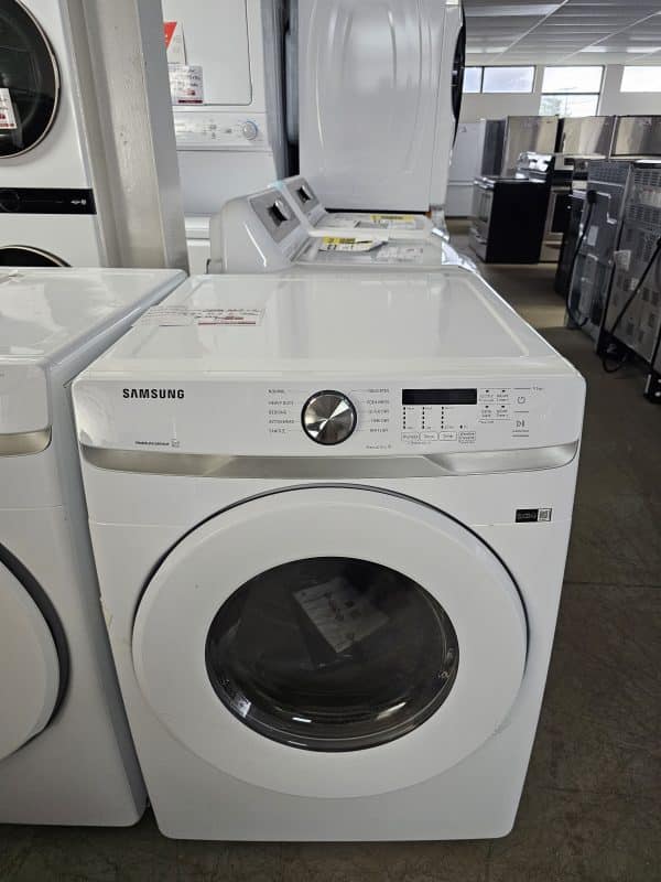 Laveuse Sécheuse Samsung Modèle: WF45T6000AW N/S: 096Y5NBR307541B Modèle: DVE45T6005W N/S: 0B3E5BBW302456W (D) (#3351)