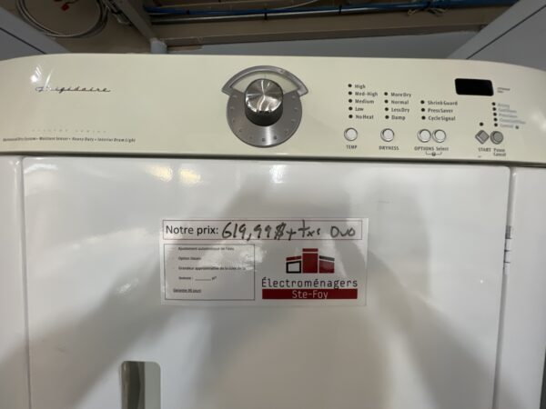 Duo Laveuse/Sécheuse Frontale Kenmore/Frigidaire (r) (#4137)