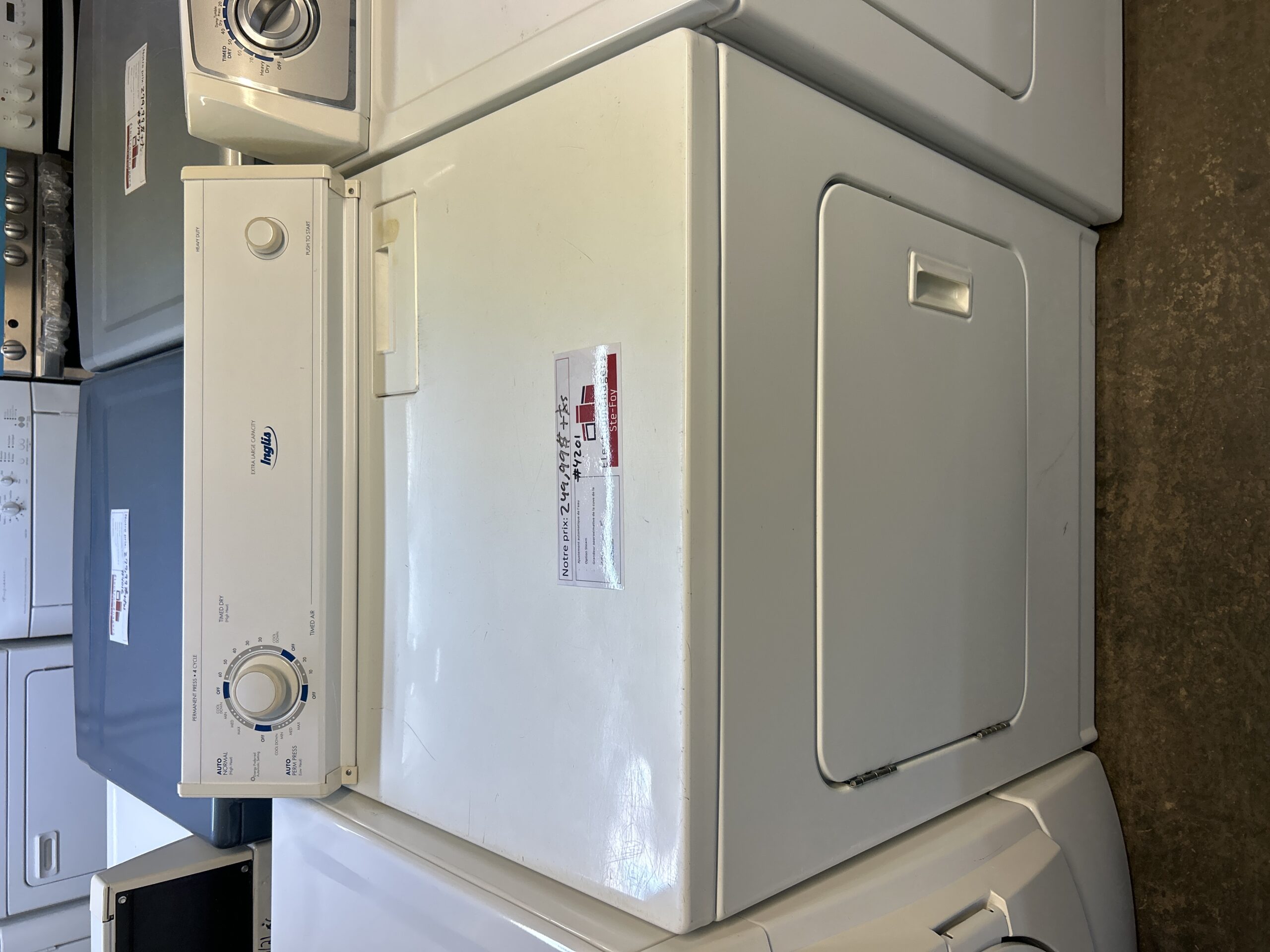 Sécheuse Inglis blanche (#4201) (r)