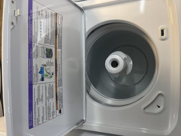Laveuse Maytag Centennial blanche chargement par le dessus (R) (#3905)