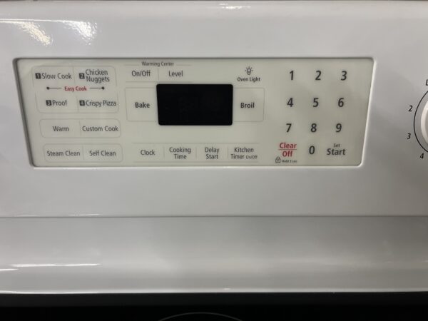 Cuisinière Samsung Blanche Vitrocéramique (r) (#4343)