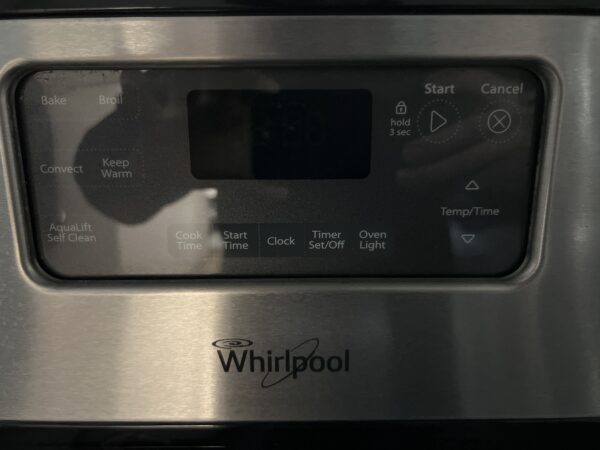 Cuisinière Whirlpool Stainless Vitrocéramique (r) (#4501)