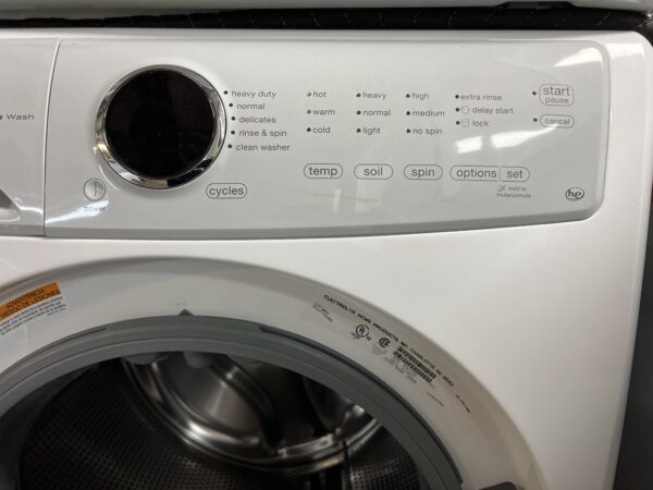 Duo Laveuse/Sécheuse Electrolux Blanc Chargement Frontale (r) (#4649)