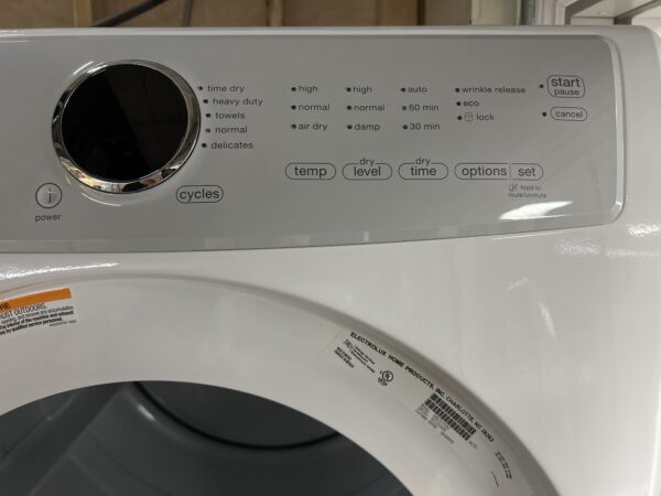 Duo Laveuse/Sécheuse Electrolux Blanc Chargement Frontale (r) (#4649)