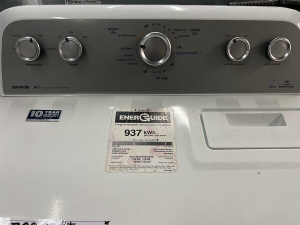 Duo Laveuse/Sécheuse Maytag Bravos Blanc Chargement Dessus (r) (#4657)