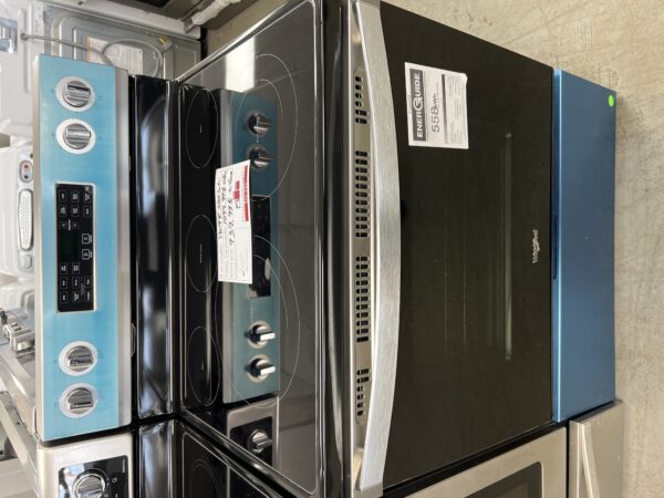 Cuisinière Whirlpool Stainless Vitrocéramique NM: YWFE550S0LZ2 NS: RC3524909 (D) (#4673)