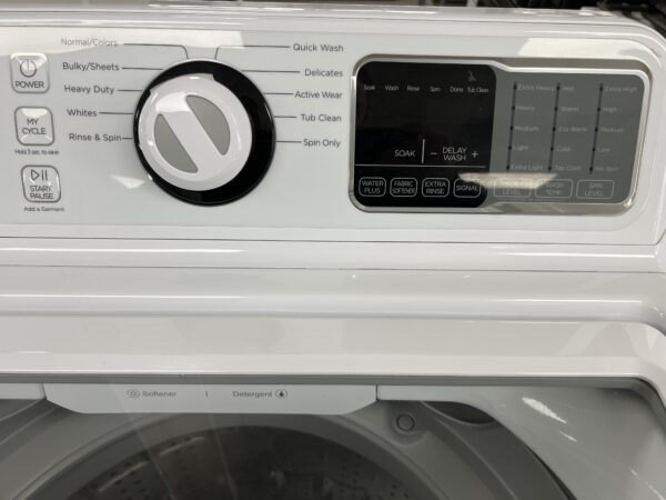 Duo Laveuse/Sécheuse Midea Blanc Chargement Dessus L NM: MLV45N1BWWC NS: 341380007Q11A285M00039 S NM: MLE45N1BWWC NS: 3413820004N23015L00041 (D) (#4787)
