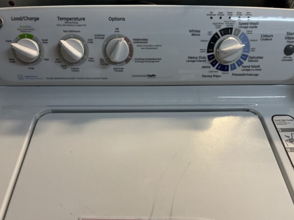 Laveuse GE Blanche Chargement Dessus (r) (#4734)