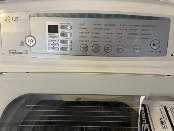 Duo Laveuse/Sécheuse LG Blanc Chargement Dessus (r) (#5167)
